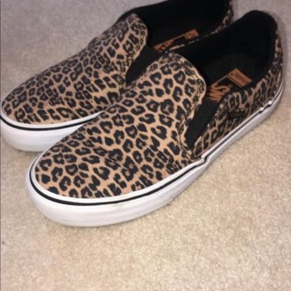 cheetah print vans